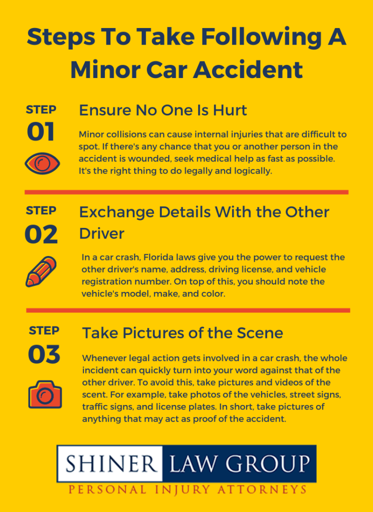 Steps To Take After A Minor Car Accident