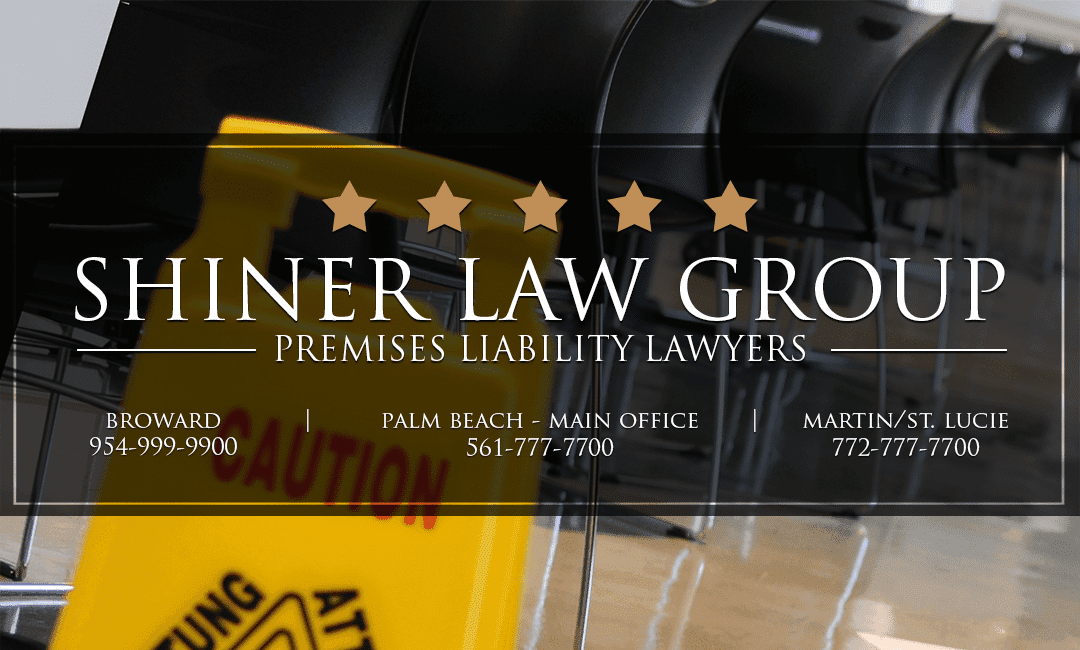 West Palm Beach Premises Liability Lawyer | Shiner Law Group, P.A.