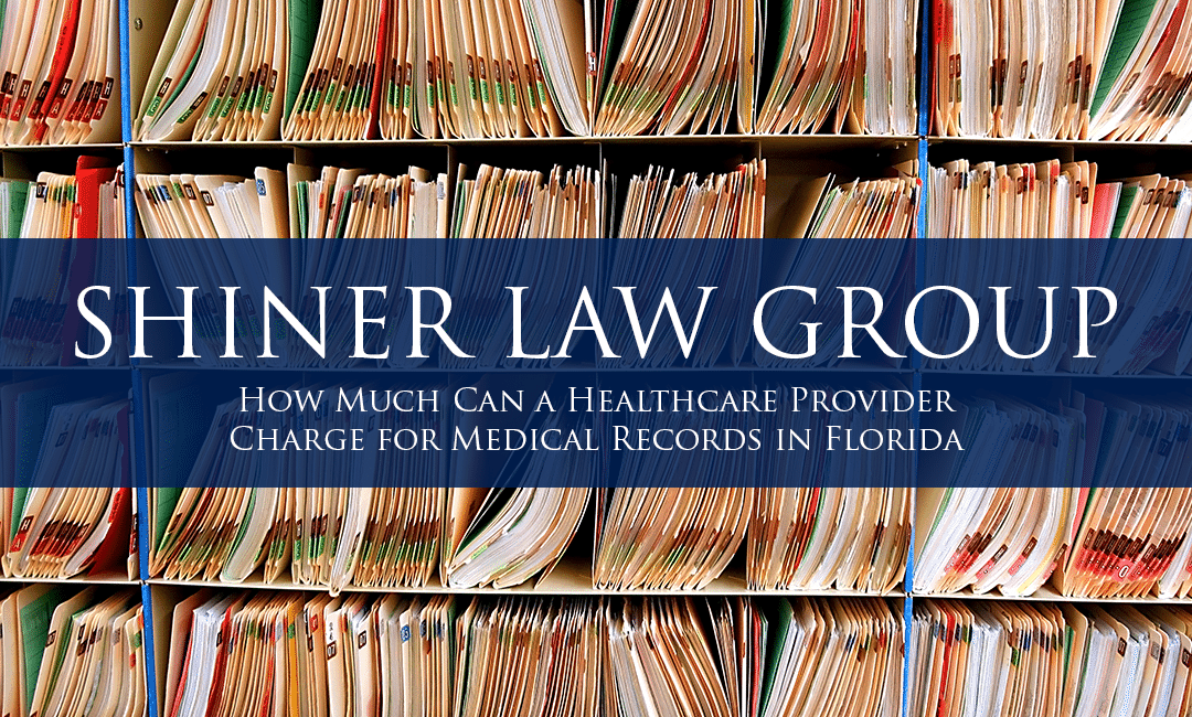 How Much Healthcare Providers Can Charge For Medical Records Shiner 