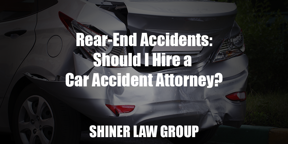 Should I Hire A Car Accident Lawyer for A rear end Accident