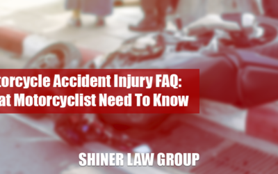Motorcycle Accident Injury FAQ: What Motorcyclist Need To Know