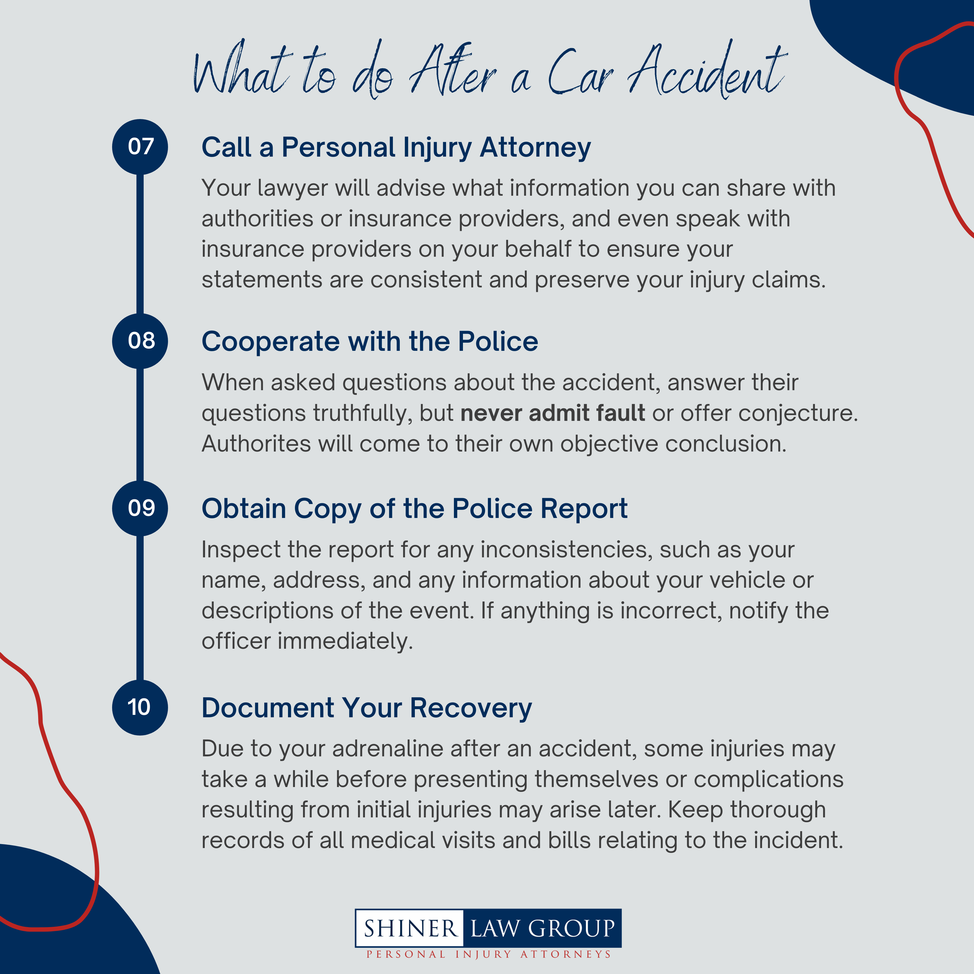 What To Do After A Vehicle Accident