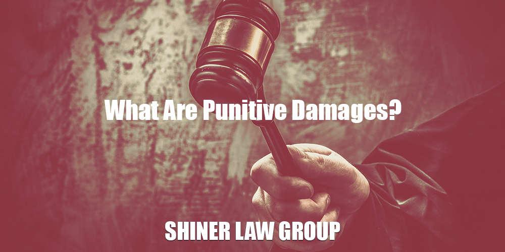 What Are Punitive Damages? Shiner Law Group