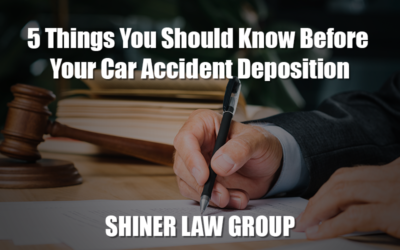 5 Things You Should Know Before Your Car Accident Deposition