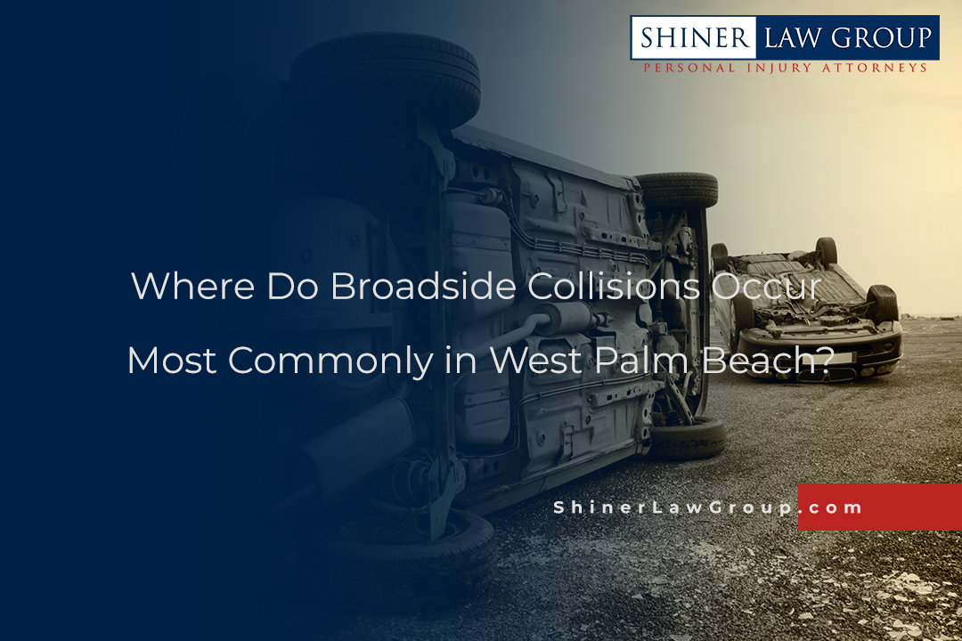 Where Do Broadside Collisions Occur Most Commonly in West Palm Beach?