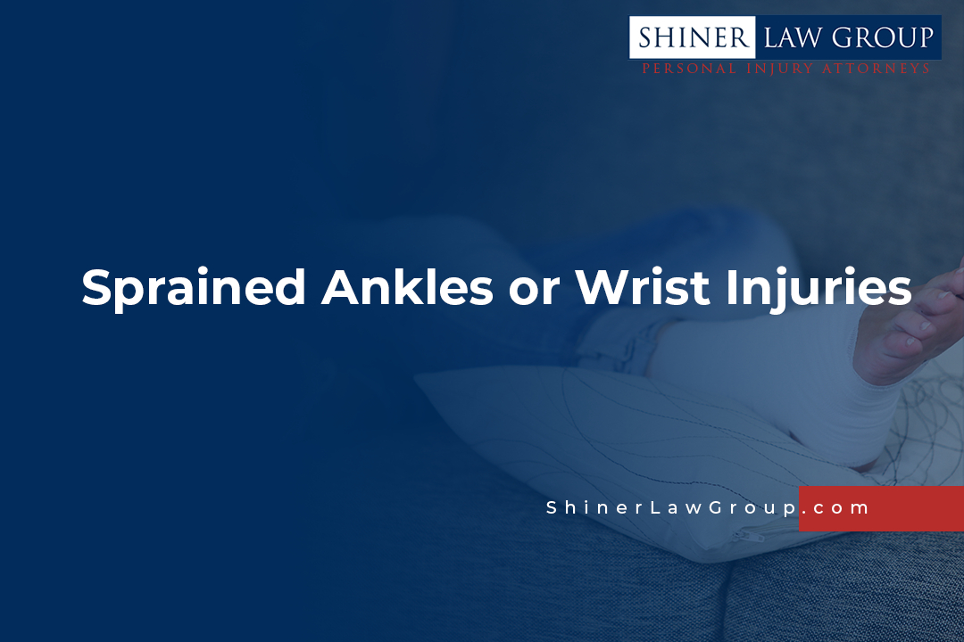Sprained Ankles or Wrist Injuries