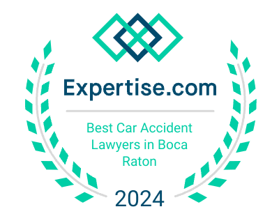 Best Car Accident Lawyers in Boca Raton Expertise award 2024