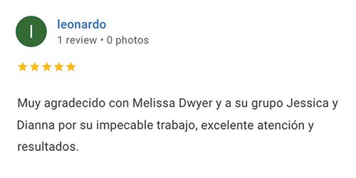 Leonardo — Google Review — Shiner Law Group Fort Lauderdale