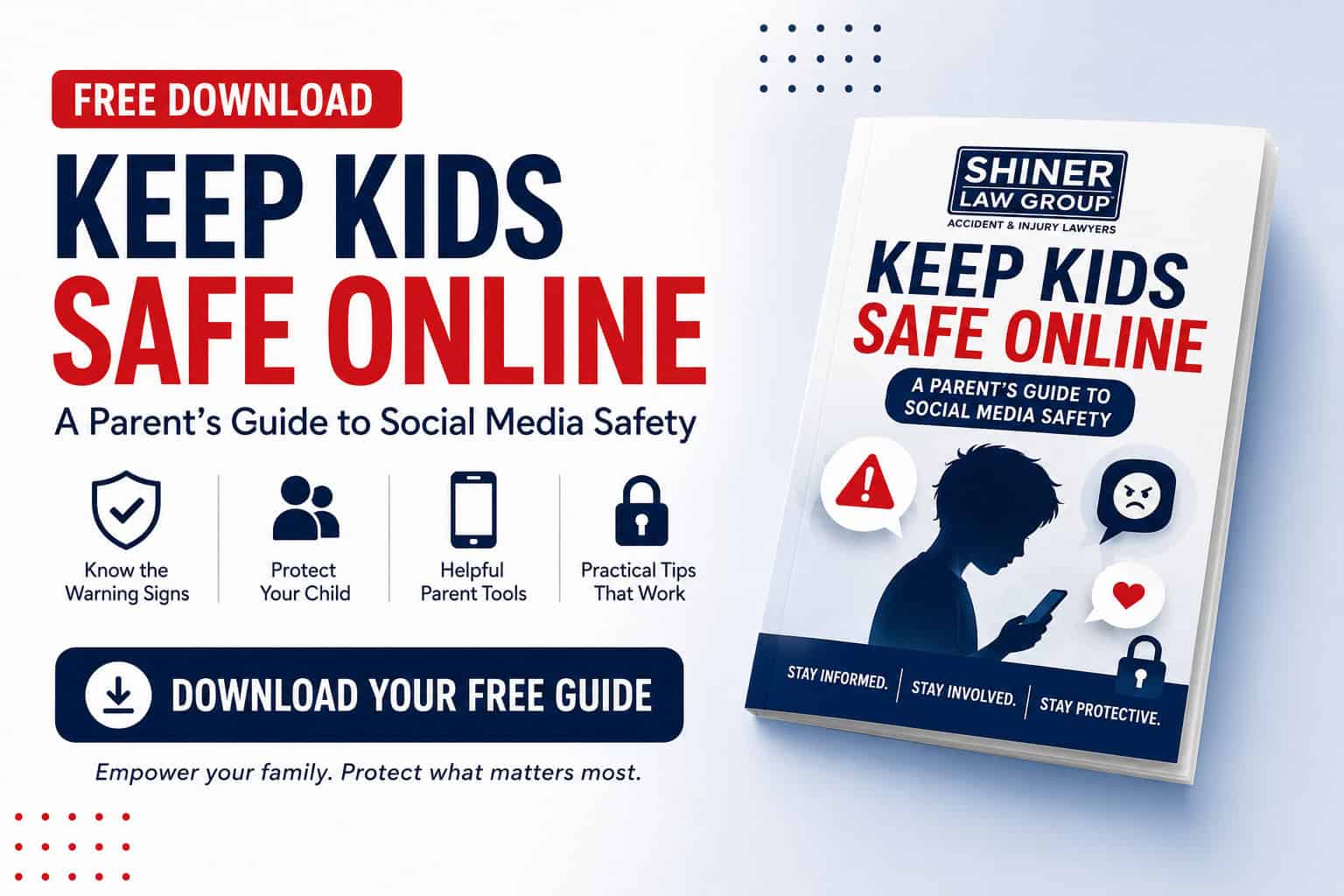 Keep Kids Safe Online — A Parent’s Guide to Social Media Safety by Shiner Law Group