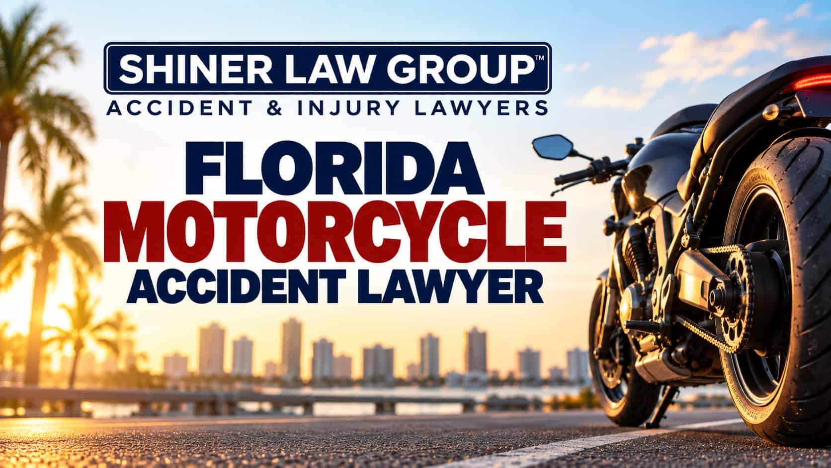 Florida Motorcycle Accident Lawyer - Shiner Law Group Florida Motorcycle Accident Lawyers at Shiner Law Group serving injury victims across Florida